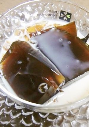 みるくジャムで、大量消費コーヒーゼリー-レシピのメイン写真
