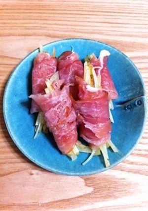 じゃがいもの生ハム巻き-レシピのメイン写真
