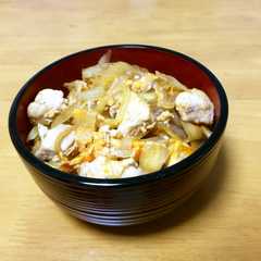 簡単お手軽 基本の親子丼 男流-レシピのメイン写真