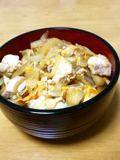簡単お手軽 基本の親子丼 男流-レシピのメイン写真