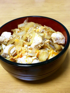 簡単お手軽 基本の親子丼 男流-レシピのメイン写真