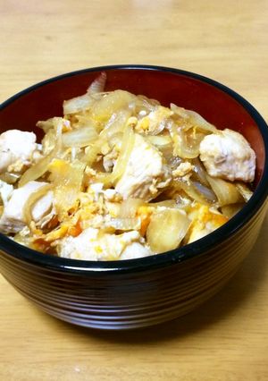 簡単お手軽 基本の親子丼 男流-レシピのメイン写真