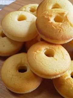 ノンオイル!米粉で作る焼きドーナッツ*-レシピのメイン写真