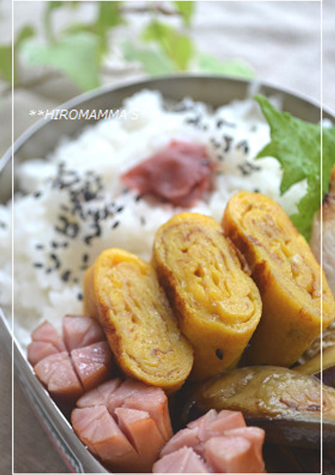 お弁当用の甘い卵焼き-レシピのメイン写真