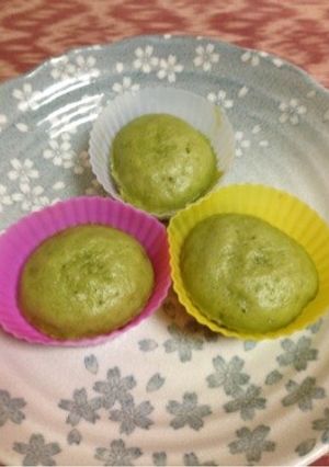 かんたん☆青汁蒸しパン-レシピのメイン写真