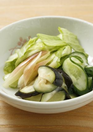 夏野菜の浅漬け（白だし×らっきょう酢）-レシピのメイン写真