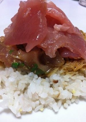 刺身のっけご飯!!-レシピのメイン写真