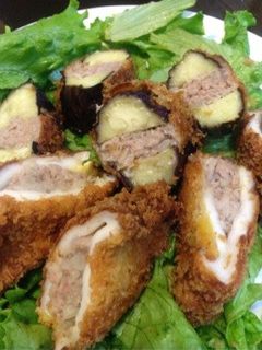 美味しいよ!なす&はんぺんのはさみ揚げ♪-レシピのメイン写真