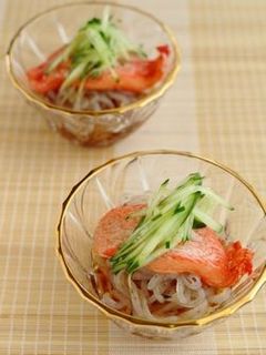 糸こんにゃくで!冷やし中華風和え物-レシピのメイン写真