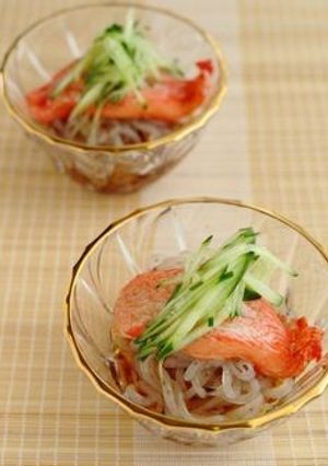 糸こんにゃくで！冷やし中華風和え物-レシピのメイン写真