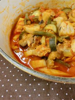 チキンも入った♪根菜ラタトゥイユ-レシピのメイン写真