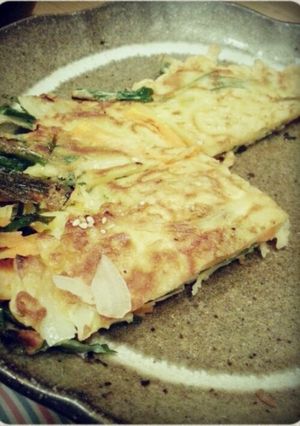 簡単！ヘルシー！モチっと基本の野菜チヂミ-レシピのメイン写真