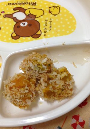 離乳食後期 かぼちゃのコロッケ-レシピのメイン写真