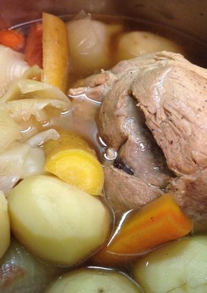 圧力鍋使用で簡単塩麹のアイスバイン-レシピのメイン写真