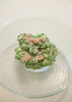 ★オクラの梅マヨ和え★-レシピのメイン写真