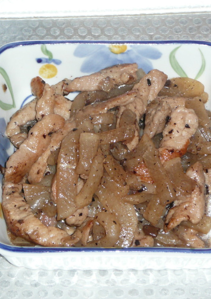 大根と豚肉の中華炒め-レシピのメイン写真