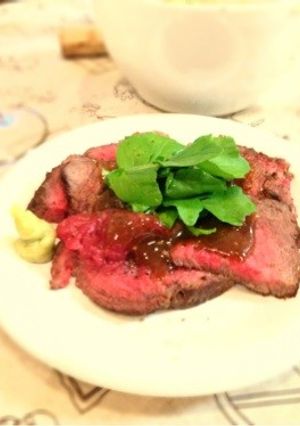 炊飯器でふっくら柔らかローストビーフ-レシピのメイン写真