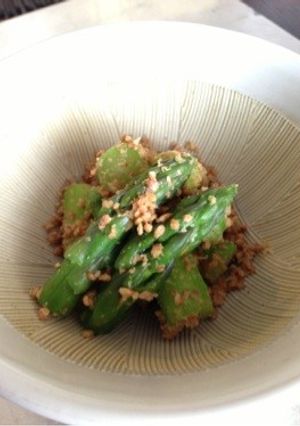 アスパラの胡麻和え-レシピのメイン写真