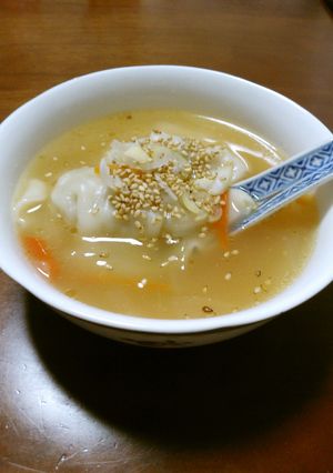 ＊簡単★餃子スープ＊-レシピのメイン写真