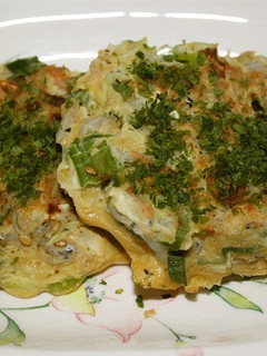 しらすと野菜でミニお好み焼き-レシピのメイン写真