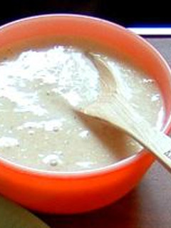 ゴボウとじゃがいものカフェスープ-レシピのメイン写真