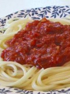 基本的ですが☆トマトソースパスタ-レシピのメイン写真