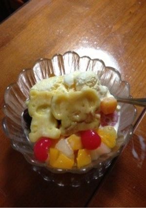 動物のにんじん白玉ポンチ-レシピのメイン写真