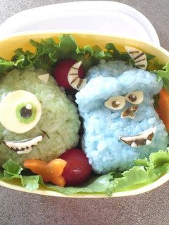 モンスターズインク☆キャラ弁☆-レシピのメイン写真