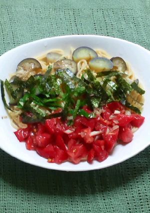 スッキリ♪夏野菜の冷製パスタ☆彡-レシピのメイン写真
