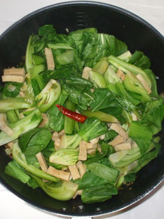 高野豆腐・青梗菜・野菜炒め♪簡単アレンジ-レシピのメイン写真