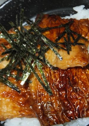 チクワでなんちゃってうなぎ丼-レシピのメイン写真
