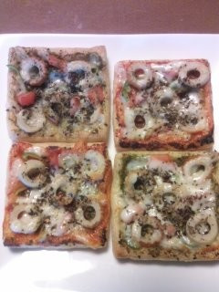 お揚げさん(薄揚げ)のピザもどき-レシピのメイン写真
