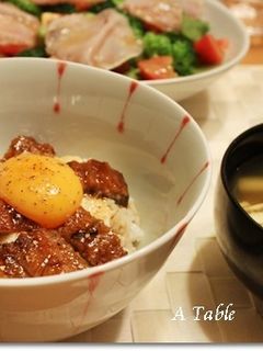 うなとろ丼-レシピのメイン写真
