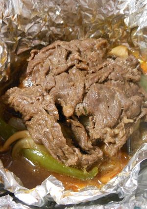 牛肉の簡単ホイル焼き-レシピのメイン写真