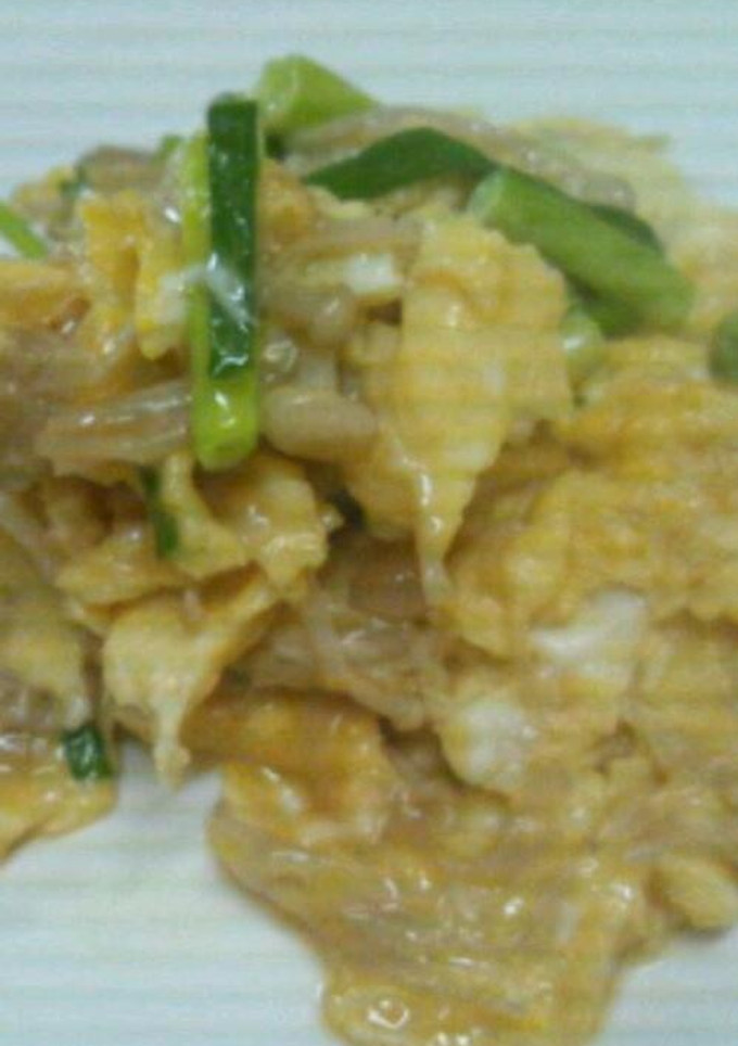 なめたけの半熟たまご焼き♪-レシピのメイン写真