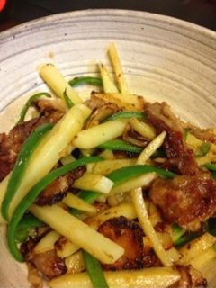 じゃがいもとピーマンの豚肉ピリ辛炒め-レシピのメイン写真