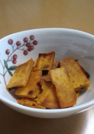 かぼちゃ焼くだけ♪甘くておいしい-レシピのメイン写真