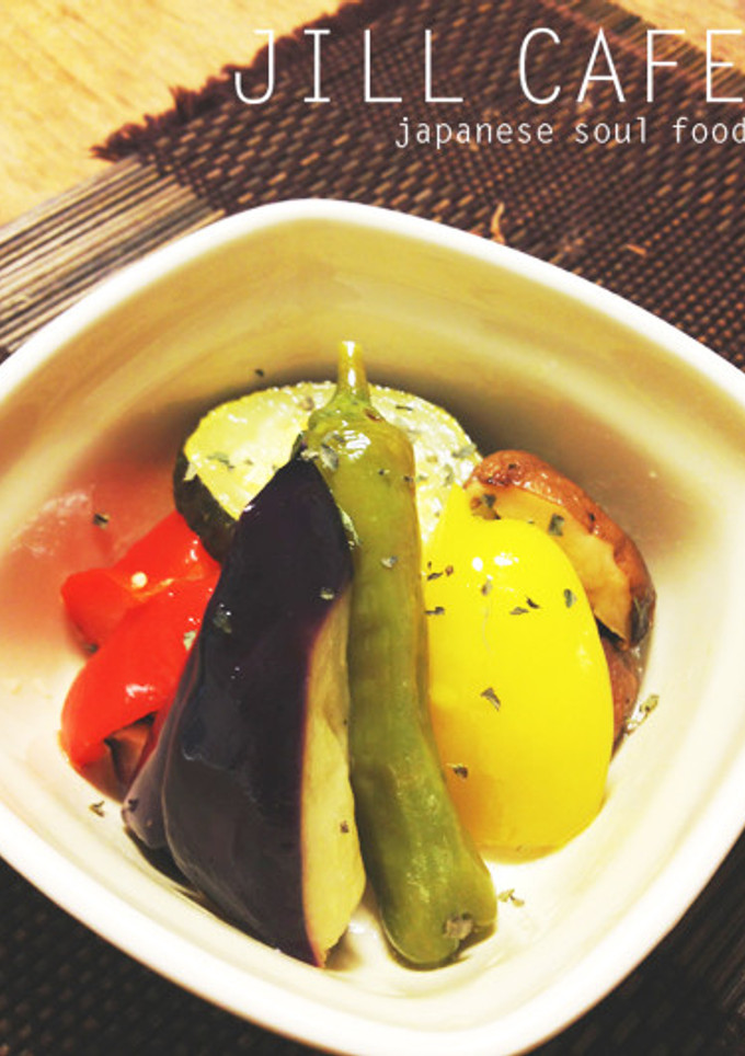 夏野菜の揚げマリネ-レシピのメイン写真