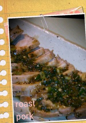 レンジで簡単ローストポーク(覚書)-レシピのメイン写真