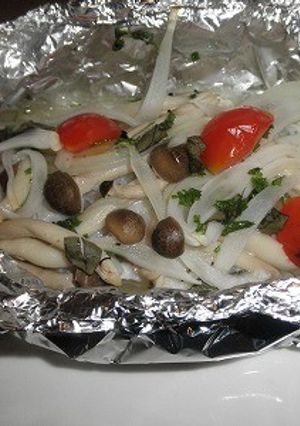 たらのホイル蒸し(塩麹味)-レシピのメイン写真