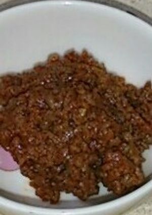 肉味噌ピリ辛風-レシピのメイン写真