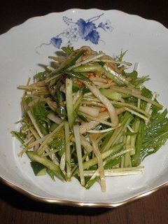 大根と水菜のピリ辛サラダ-レシピのメイン写真