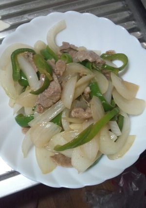 レモン塩味 簡単さっぱり肉野菜炒め-レシピのメイン写真