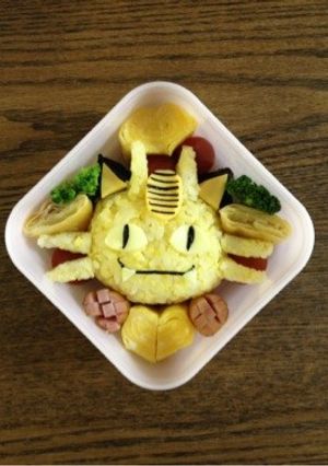 ポケモン＊ニャース弁当-レシピのメイン写真
