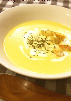新鮮とうもろこしで＊コーンポタージュ-レシピのメイン写真