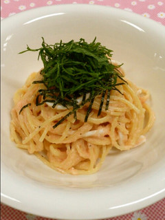 クリームたらこスパゲティ-レシピのメイン写真