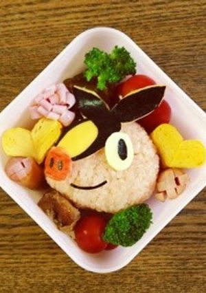 ポケモン＊ポカブ弁当-レシピのメイン写真
