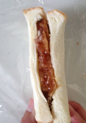 絶品 煮卵入りチキンサンド-レシピのメイン写真