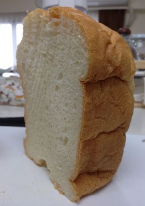 【HB】薄力粉50%ふんわりミルク食パン-レシピのメイン写真