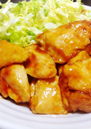 鶏胸肉の照り焼き-レシピのメイン写真